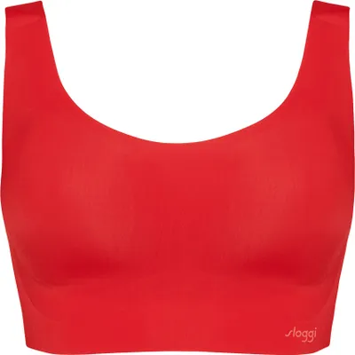 Produktbild von Sloggi Zero Feel Top BH Ohne Bügel, Farbe: Rot (Campari), Größe: XS