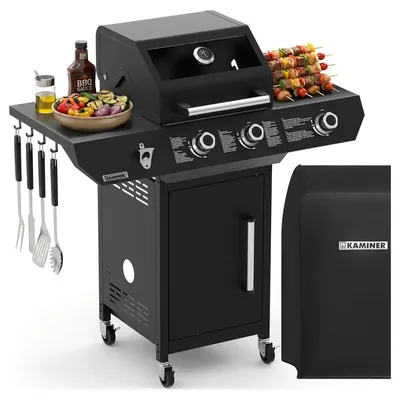 Obrázek produktu pro Plynový gril Kaminer Varen Black 3.0, 10 kW