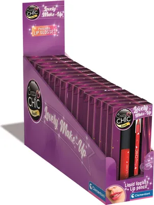 Zdjęcie produktu dla Clementoni Crazy Chic - Błyszczyk I Konturówka Dla Małej Królowej