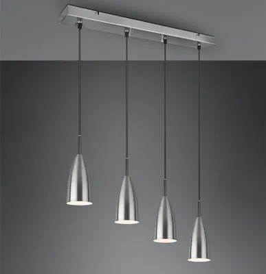 Produktbild von Shadora Hängelampe Yuki Nickel Matt
