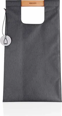 Immagine prodotto di Eva Solo Mülltrennungstasche, Abfallbehälter, Nylon, Silikon, Dark grey, 28 L, 530691