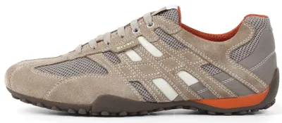 Produktbild von Geox Herren Halbschuh Schnürer 'U Snake K' beige/dk-orange, Herren:40 EU