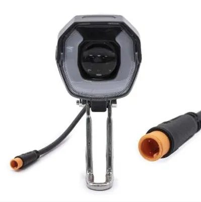 Immagine prodotto di Clacson nero da 12-72 V con connettore impermeabile