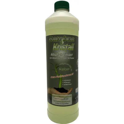 Produktbild von Bambus-Kristall Alkoholreiniger 1000ml - Hochleistungsreiniger