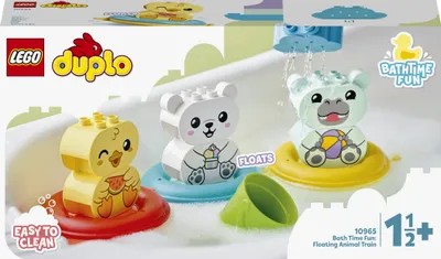 Immagine prodotto di Divertimento nella vasca da bagno: trenino galleggiante con animali