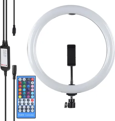 Obrázok produktu pre 12-palcový telefón Live Ring Fill Light, farebné LED svetlo, diaľkovo ovládateľné prostredníctvom aplikácie