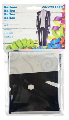 Produktbild von Folienballon Hochzeit XXL 1 m groß Deko Braut Bräutigam Ballon Kleid Anzug
