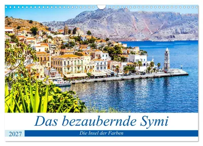 Produktbild von Das bezaubernde Symi (Wandkalender 2027 DIN A3 quer), CALVENDO Monatskalender