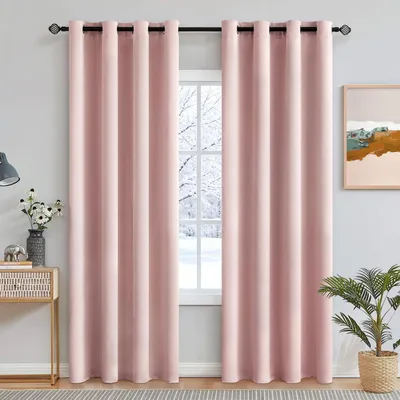 Produktbild von Verdunkelungsrollos, Set mit 2 Stück, mit Wärmedämmung, 140 x 245 cm, Polyester