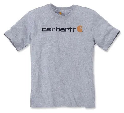 Immagine prodotto di Maglietta Carhartt 103361 Dearborn Relaxed Logo Grigio melange/Grigio M