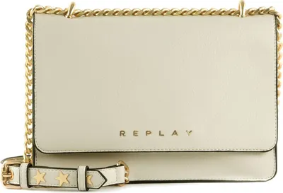 Produktbild von REPLAY Schultertasche Abendtasche Shoulder Bag Light Grey creme