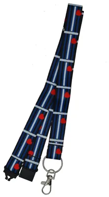 Produktbild von Lanyard/Schlüsselband Leather Flag