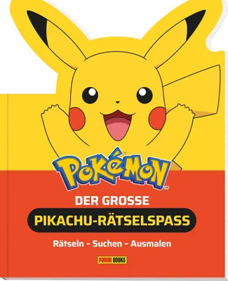 Produktbild von Pokémon: Der große Pikachu-Rätselspaß - Rätseln - Suchen - Ausmalen