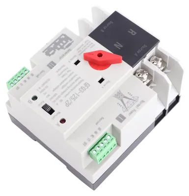 Produktbild von Automatischer Transferschalter Dual Power 2P flammhemmend für Generator AC220V 80A
