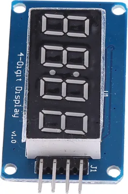Obrázek produktu pro Červené světlo LED Digitální displej 4místný 7segmentový modul s nastavitelným jasem