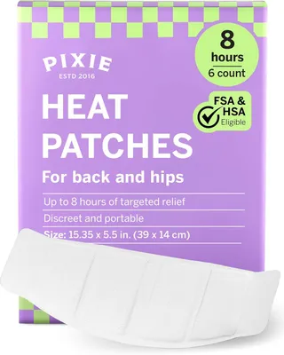 Productafbeelding van Heup- en rugwarmtepleisters, tot 8 uur warmte, luchtgeactiveerde lichaamswarmer, brede afdekking, externe warmtepads (6 stuks)