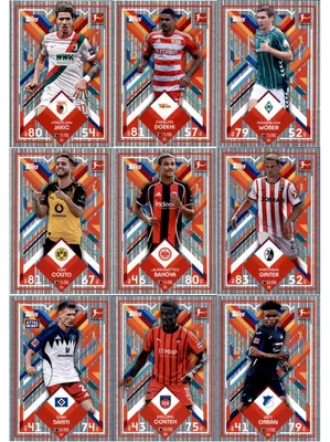 Immagine prodotto di Topps Match Attax Bundesliga - 2025/26 - Tutti e 9 i Vivid Vectors