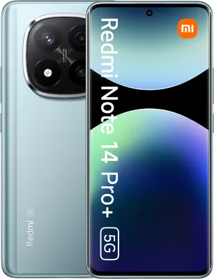 Zdjęcie produktu dla Xiaomi Redmi | Note 14 Pro+ | Frost Bue | 6.67 " | AMOLED | 1220 x 2712 pikseli | Qualcomm | Snapdragon | Wewnętrzna pamięć RAM 12 GB | 512 GB | Dual SIM | 5G | Rozdzielczość aparatu głównego 50+50+8 MP | Kamera dodatkowa