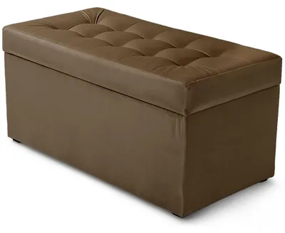 Obrázek produktu pro MG Design, hnědý polohovací taburet, 45x90 cm - úložný prostor 100 litrů, nosnost až 300 kg, ihned k použití, snadno se udržuje, vhodný do obývacího pokoje i chodby
