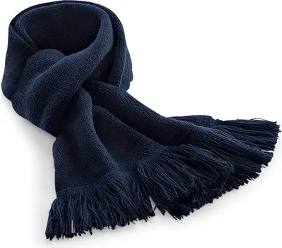 Immagine prodotto di Sciarpa a maglia unisex Beechfield RW5809 (taglia unica) (blu navy)