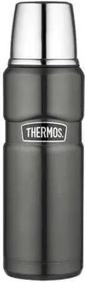 Produktbild von Thermos Getränke-Thermoskanne 0,47l - Grau metallic