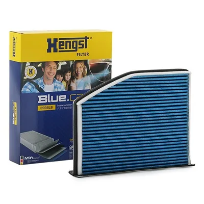Produktbild von HENGST E998LB Innenraumfilter Pollenfilter für VW GOLF VI (5K1) Aktivkohle