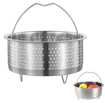 Productafbeelding van Stoompan stoominzet - Roestvrij staal - 18 cm