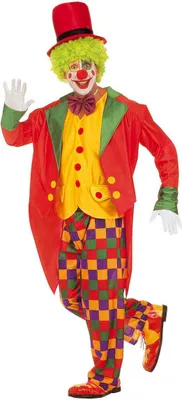 Produktbild von Buntes Blinky Der Clown Kostüm