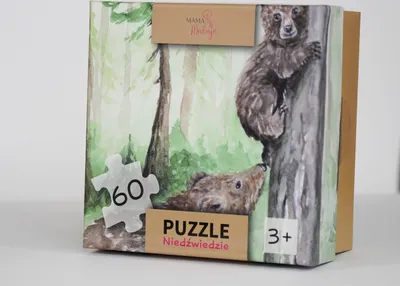 Obrázek produktu pro Puzzle Niedźwiedzie 60 elementów dla dzieci