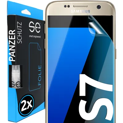 Produktbild von 2x se® 3D Schutzfolie Samsung Galaxy S7