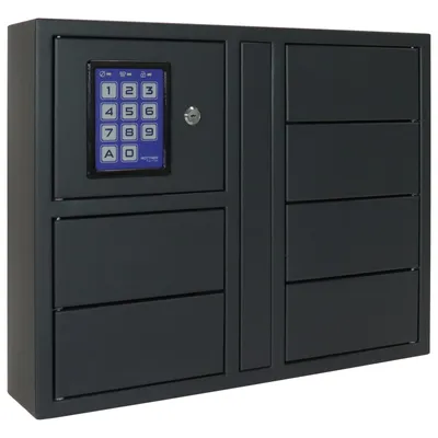Obrázok produktu pre Rottner Key Depot 6 systém úschovy kľúčov | 	Elektronický zámok s núdzovým otváraním | 57 x 46 x 11.8 cm