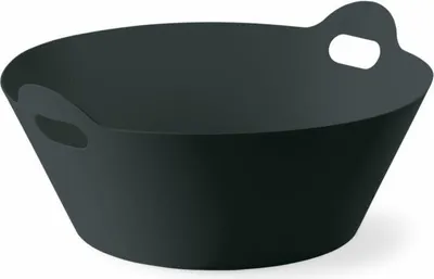Obrázek produktu pro Authentics Bucket 2Hands, úložný koš, PP, černý, 60 cm, 1034299