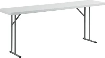 Immagine prodotto di Tavolo rettangolare con gambe pieghevoli cm 45 x 180 x h. 74