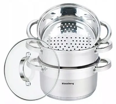 Produktbild von Klausberg Dampfgarer 22cm 4L Edelstahl KB-7142