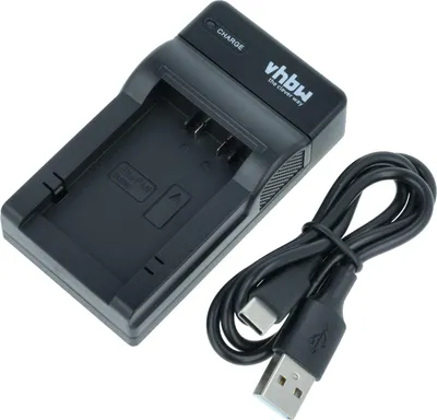 Produktbild von vhbw USB Ladegerät kompatibel mit Panasonic Lumix DMC-FZ45, DMC-FZ40, DMC-FZ48, DMC-FZ47 Kamera Camcorder/Akku - Ladeschale, Ladeanzeige, 8,4 V