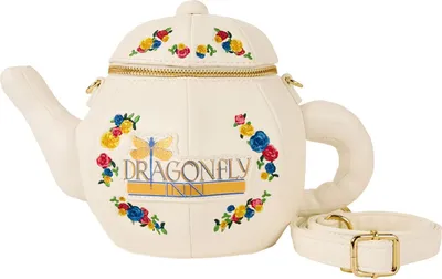 Produktbild von Dragonfly Inn Teapot Shape Umhä ngetasche