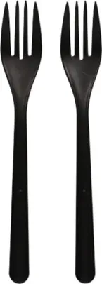 Obrázok produktu pre Papstar GabelnPP schwarz Länge 185mm 50 Stück 96435