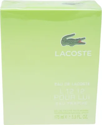 Produktbild von Lacoste L.12.12 Eau Fraiche Pour Lui, Männer, 175 ml, Nicht nachfüllbare Flasche, Spray, ALCOHOL DENAT, AQUA/WATER/EAU, PARFUM/ FRAGRANCE, LIMONENE, ETHYLHEXYL, METHOXYCINNAMATE,...
