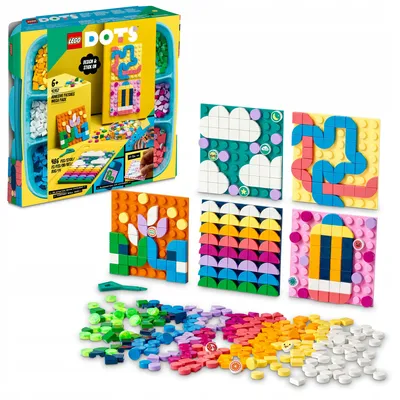 Produktbild von LEGO® DOTS 41957 Mega balení nalepovacích záplat