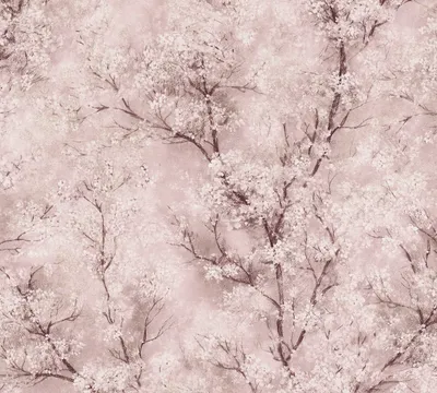 Produktbild von Livingwalls Blumentapete New Walls florale Tapete Cosy & Relax Vliestapete rosa braun weiß 10,05 m x 0,53 m