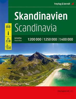 Produktbild von Skandinavien, Autoatlas 1:250.000 / 1:400.000