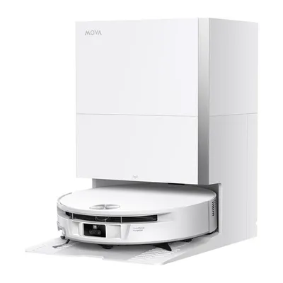 Immagine prodotto di Dreame MOVA S70 Pro Roller White: un potente aspirapolvere robotico con mop rotante HydroForce