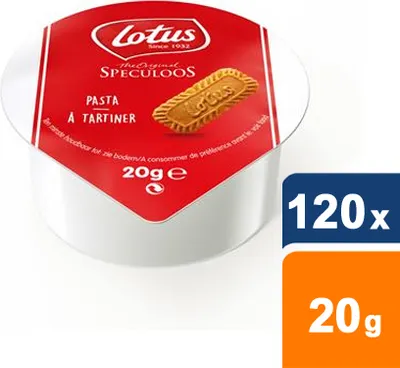 Produktbild von Lotus Speculoos - Karamellgebäckpaste Brotaufstrich - 120x 20g