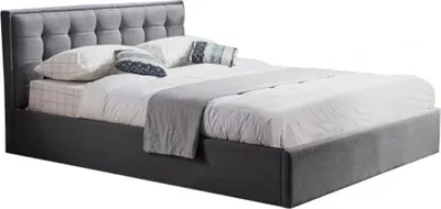 Image de Lit double 160 avec coffre de rangement pour la chambre Padva