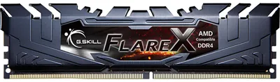 Image de G.Skill Flare X series - DDR4 - Kit - 32 GB: 2 x 16 GB - DIMM 288-PIN - 3200 MHz / PC4-25600 - CL16 - 1.35 V - ungepuffert - non-ECC (F4-3200C16D-32GFX)