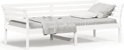 Produktbild von Möbel Tagesbett Weiß 80x200 cm Massivholz Kiefer 2024