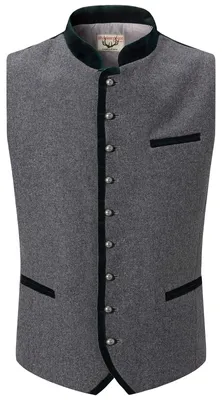 Productafbeelding van Klederdrachtvest - Traditioneel vest - Dirndl en volkskledij - Model Alonso
