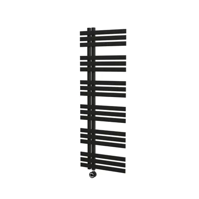 Produktbild von Schulte Badheizkörper IGNIS, 140x50 cm, Schwarz, Anschluss unten links