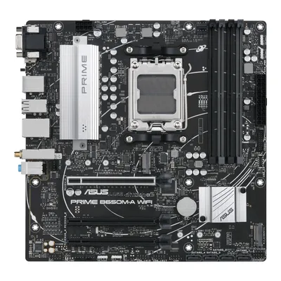 Produktbild von ASUS PRIME B650M-A-CSM, AMD, Sockel AM5, AMD Ryzen 7000 Series, Sockel AM5, DDR5-SDRAM, 128 GB