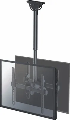 Produktbild von Neomounts Select Flachbild Deckenhalterung NM-C440DBLACK 60 Zoll 2 Bildschirme H:56-91cm T:8cm Max.25KG Volle Bewegung schwarz